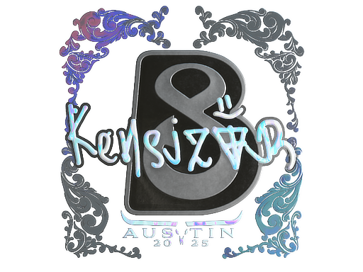 Sticker | kensizor | Austin 2025 | Holo