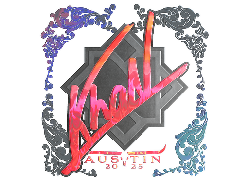 Sticker | khaN | Austin 2025 | Holo
