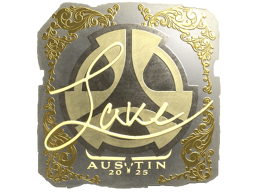 Sticker | Lake | Austin 2025 | Gold