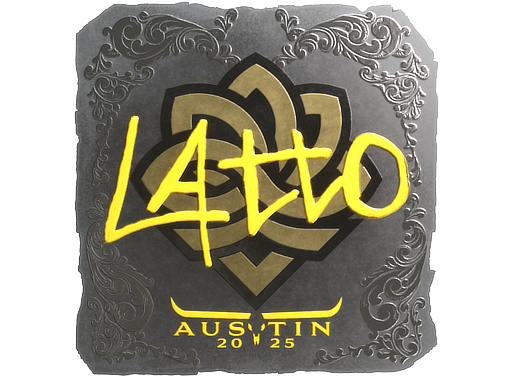Sticker | latto | Austin 2025 | Foil