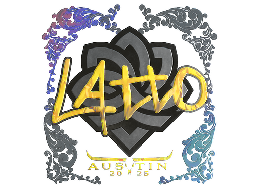 Sticker | latto | Austin 2025 | Holo