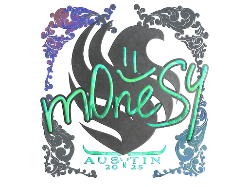 Sticker | m0NESY | Austin 2025 | Holo