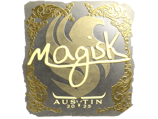 Sticker | Magisk | Austin 2025 | Gold