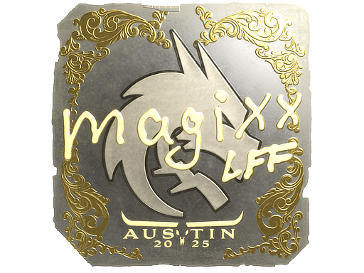 Sticker | magixx | Austin 2025 | Gold