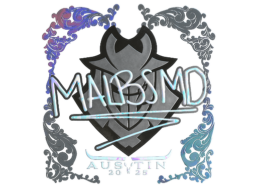 Sticker | malbsMd | Austin 2025 | Holo