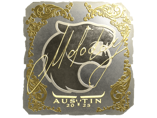 Sticker | molodoy | Austin 2025 | Gold
