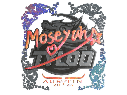Sticker | Moseyuh | Austin 2025 | Holo