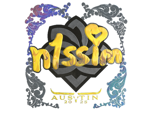 Sticker | n1ssim | Austin 2025 | Holo