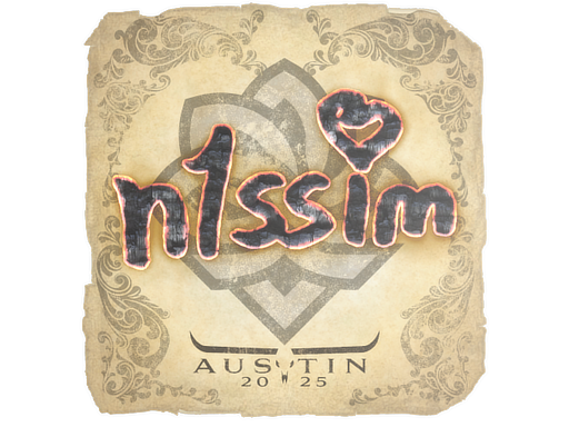 Sticker | n1ssim | Austin 2025 | Default