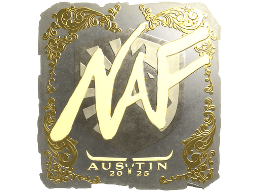 Sticker | NAF | Austin 2025 | Gold
