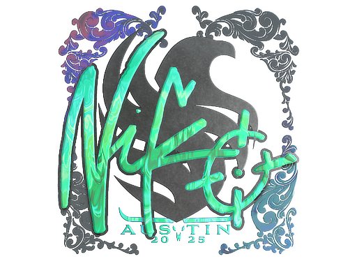 Sticker | NiKo | Austin 2025 | Holo