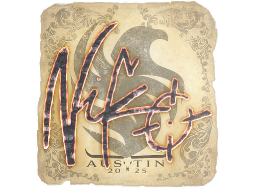 Sticker | NiKo | Austin 2025 | Default