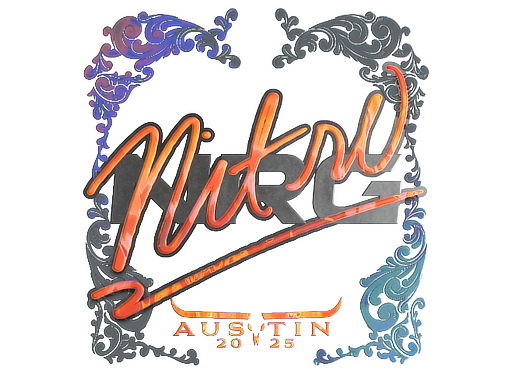Sticker | nitr0 | Austin 2025 | Holo