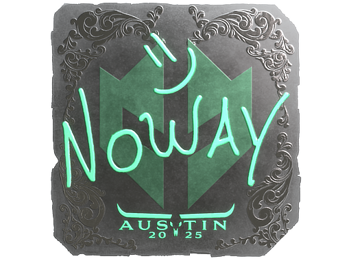 Sticker | noway | Austin 2025 | Foil