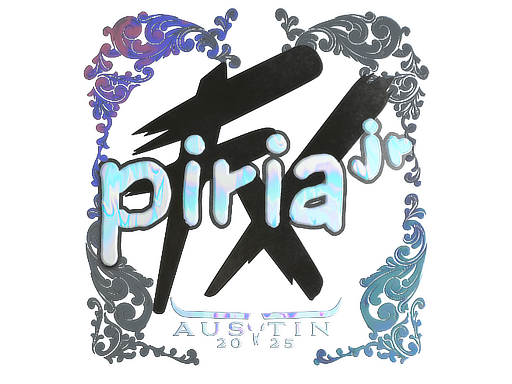 Sticker | piriajr | Austin 2025 | Holo