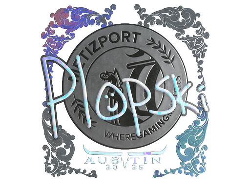 Sticker | Plopski | Austin 2025 | Holo