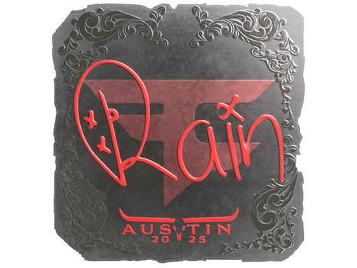 Sticker | rain | Austin 2025
