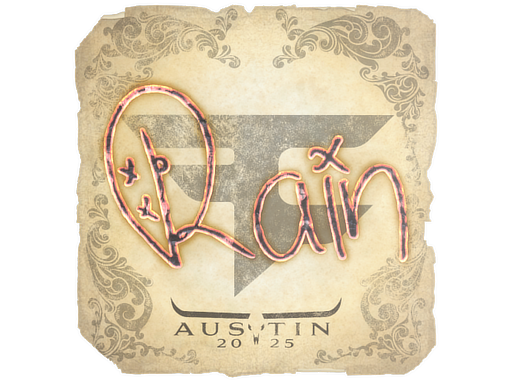Sticker | rain | Austin 2025 | Default