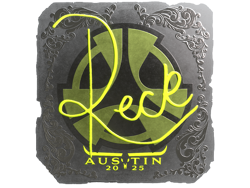 Sticker | reck | Austin 2025