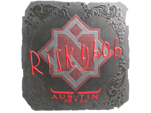 Sticker | riskyb0b | Austin 2025 | Foil