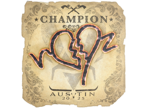 Sticker | ropz | Austin 2025 | Champion