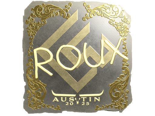 Sticker | ROUX | Austin 2025 | Gold