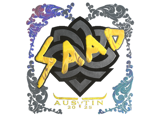 Sticker | saadzin | Austin 2025 | Holo
