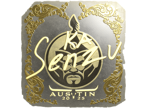 Sticker | Senzu | Austin 2025 | Gold