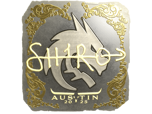 Sticker | sh1ro | Austin 2025 | Gold