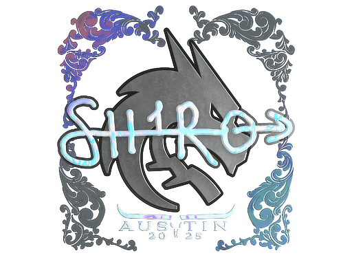 Sticker | sh1ro | Austin 2025 | Holo