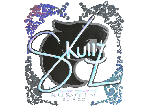 Sticker | skullz | Austin 2025 | Holo