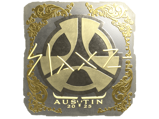 Sticker | slaxz- | Austin 2025 | Gold