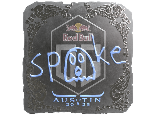 Sticker | spooke | Austin 2025 | Foil