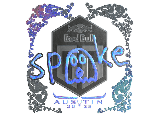 Sticker | spooke | Austin 2025 | Holo