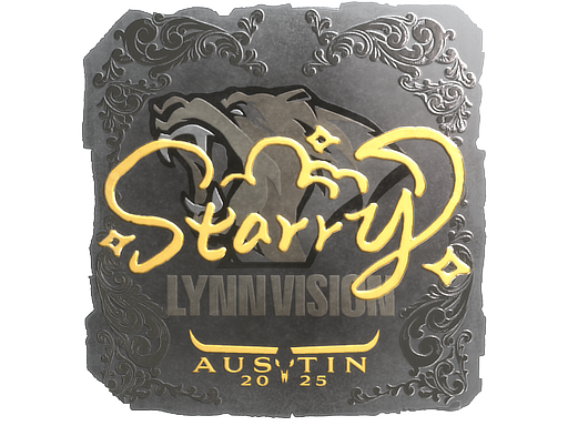 Sticker | Starry | Austin 2025 | Foil