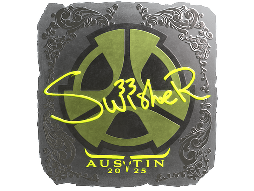 Sticker | Swisher | Austin 2025 | Foil