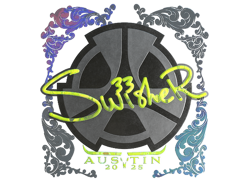 Sticker | Swisher | Austin 2025 | Holo