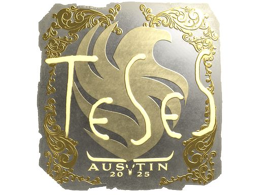 Sticker | TeSeS | Austin 2025 | Gold