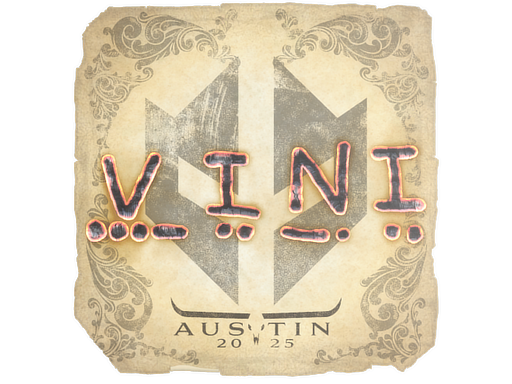 Sticker | VINI | Austin 2025 | Default