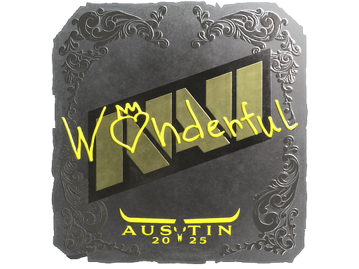 Sticker | w0nderful | Austin 2025
