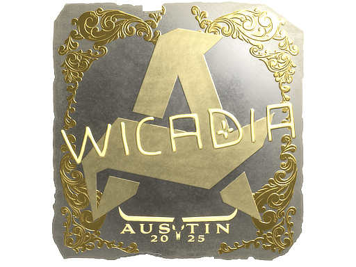 Sticker | Wicadia | Austin 2025 | Gold