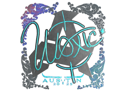 Sticker | woxic | Austin 2025 | Holo