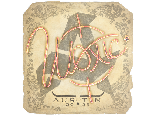 Sticker | woxic | Austin 2025 | Default