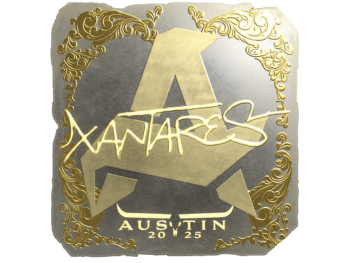 Sticker | XANTARES | Austin 2025 | Gold