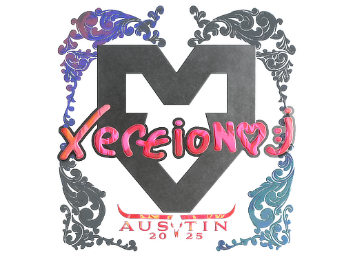 Sticker | xertioN | Austin 2025 | Holo