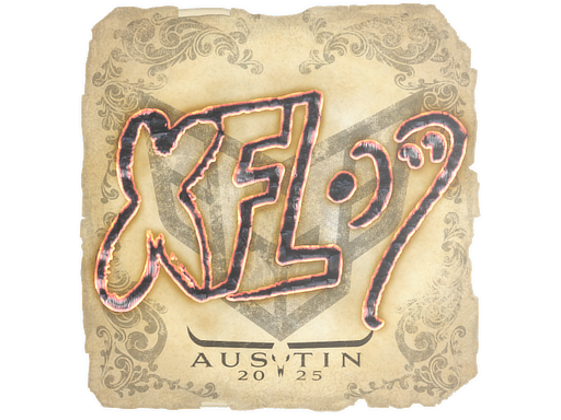 Sticker | xfl0ud | Austin 2025 | Default