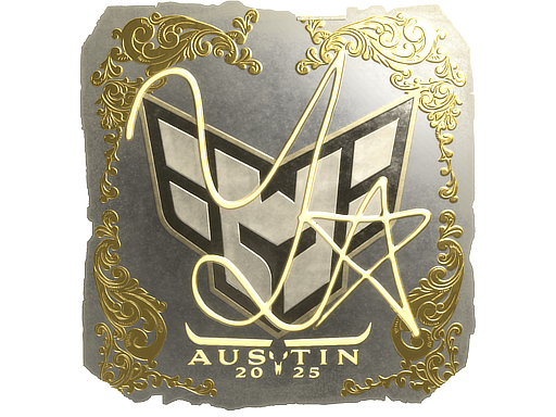 Sticker | yxngstxr | Austin 2025 | Gold