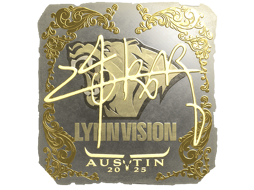 Sticker | z4KR | Austin 2025 | Gold
