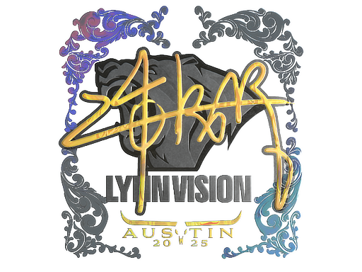 Sticker | z4KR | Austin 2025 | Holo