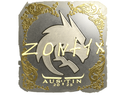 Sticker | zont1x | Austin 2025 | Gold